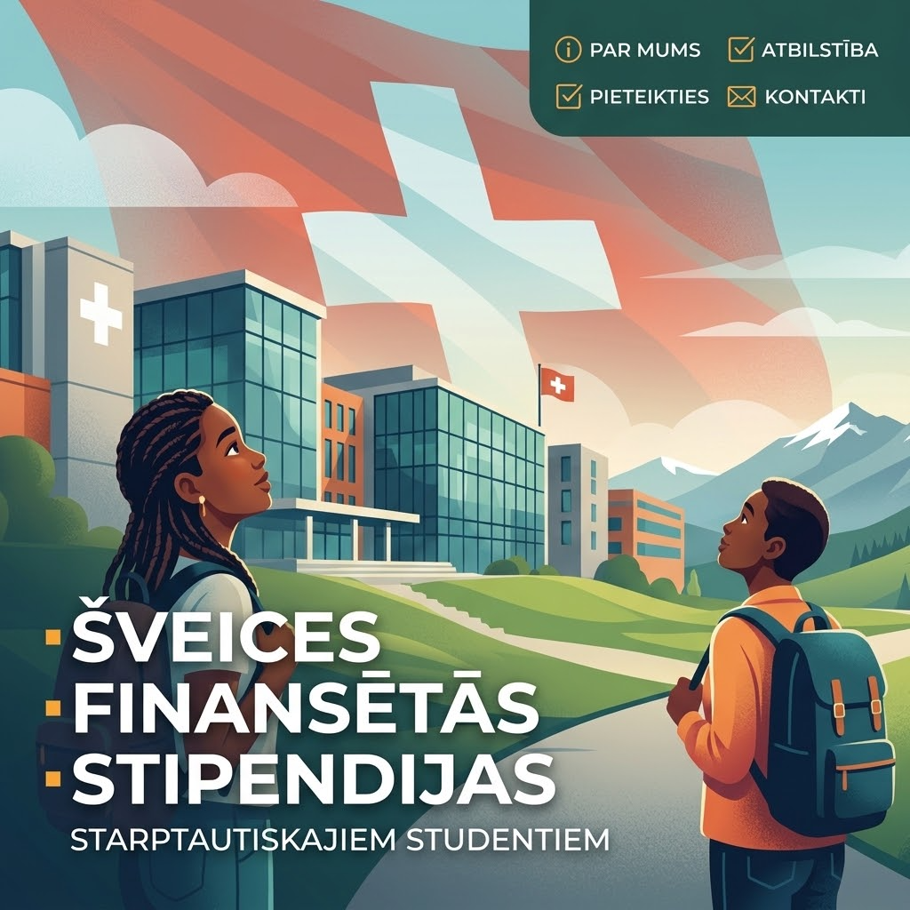 Šveices valdības izcilības stipendijas 2027./2028. akadēmiskajam gadam