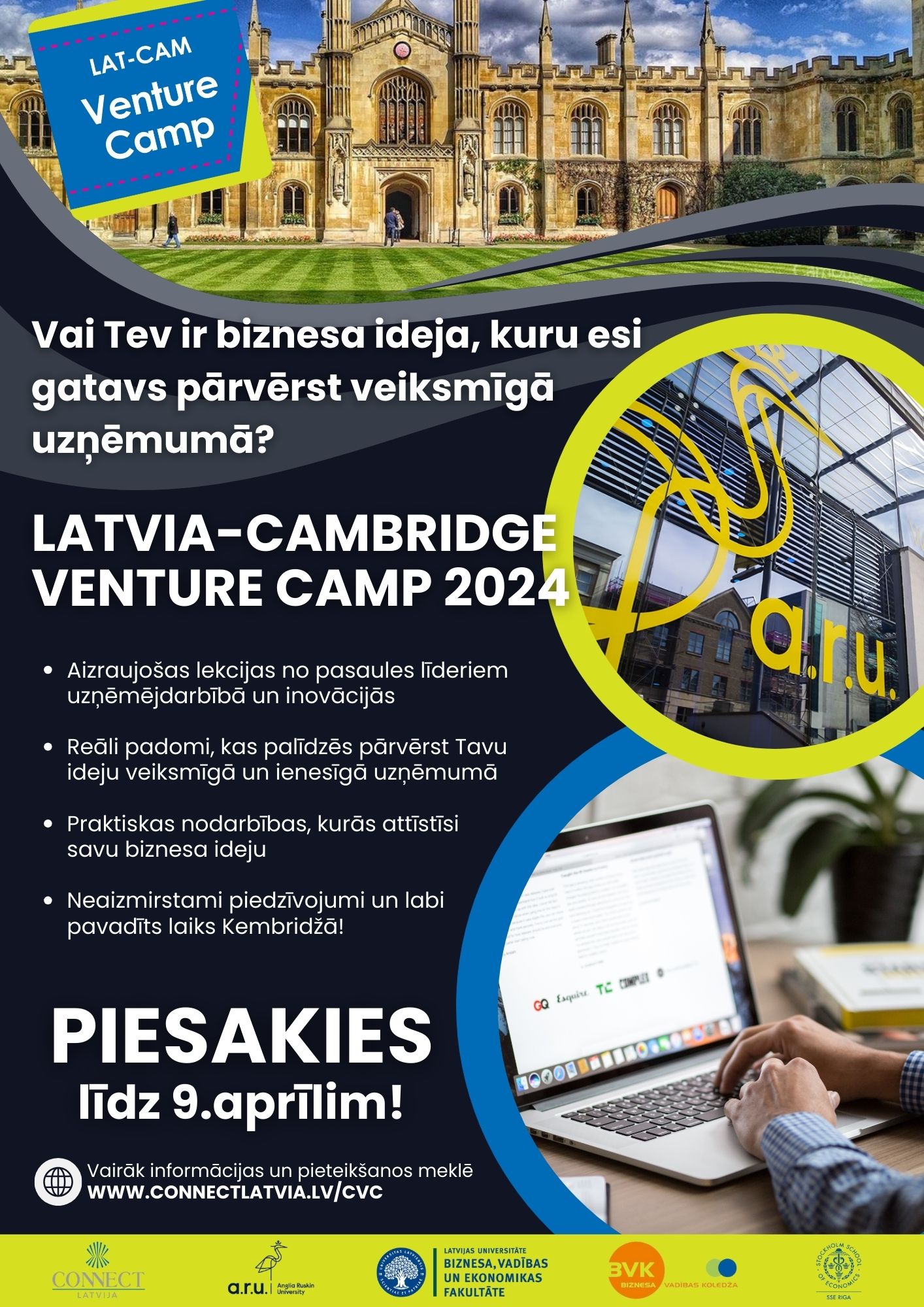 Latvia-Cambridge Venture Camp 2024