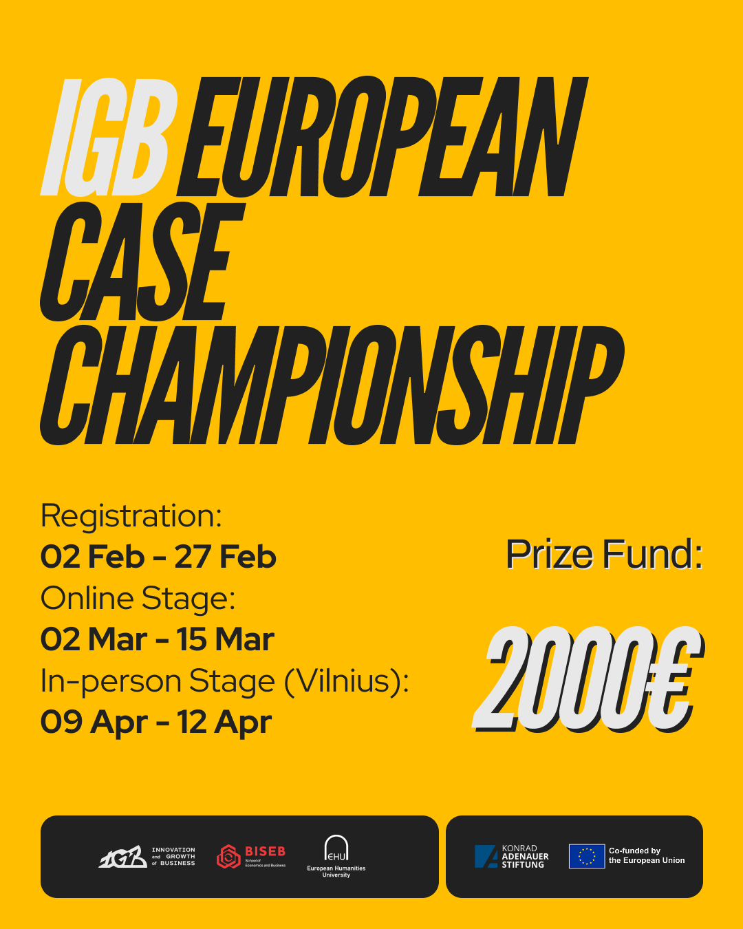 IGB European Case Championship 2026