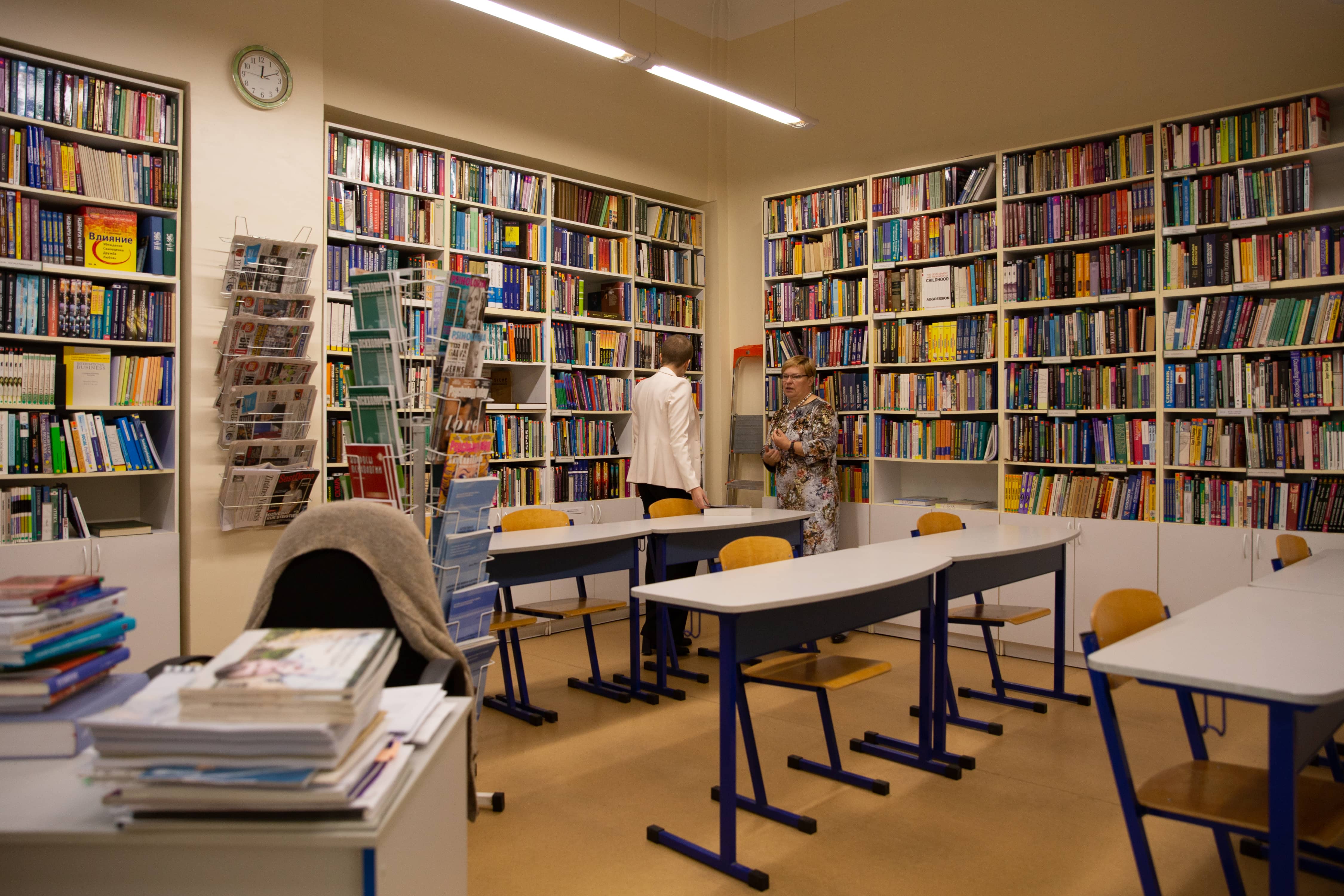 BSA bibliotēkā mainīts darba laiks