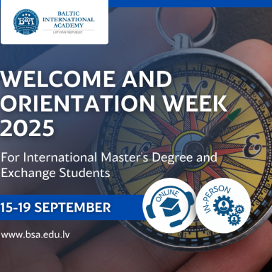 Welcome and Orientation Week of 2025/26 for our incoming international Master’s degree and exchange students 