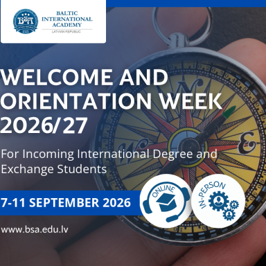 Welcome and Orientation Week 2026/27 for our incoming international degree and exchange students
