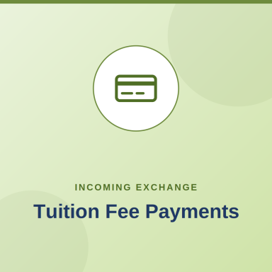 Tuition Fee Payments