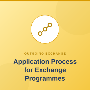 Application Process for Exchange Programmes